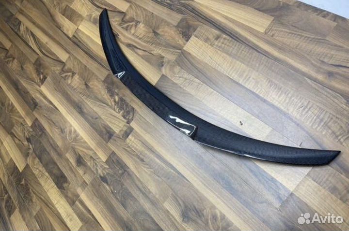 Спойлер на BMW F36 М4 style сухой карбон