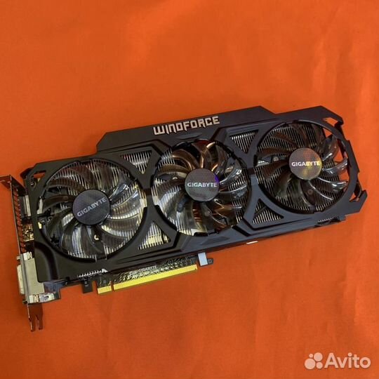 Видеокарта gigabyte GeForce GTX 780 3GB DDR5