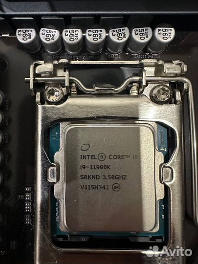 Материнская плата z590 +i9 11900k +32gb 3200