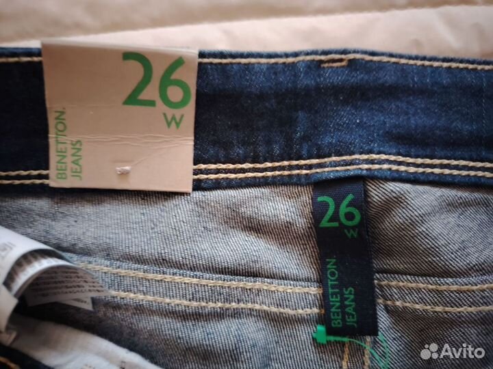 Джинсы Benetton новые 26(s)