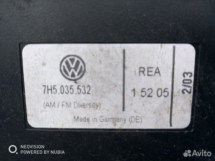 Усилитель антенны Фольксваген Т5