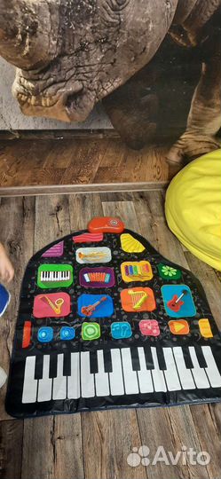 Пианино коврик детский