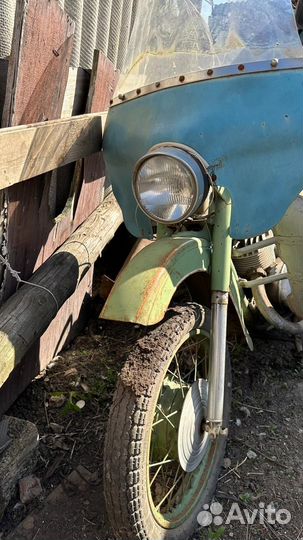 Мотоцикл иж-56 1961 года с люлькой