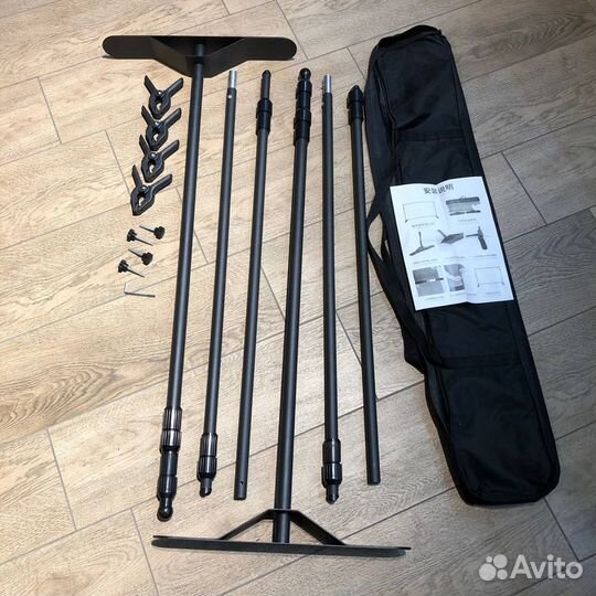 Держатель фона 2.6x3.3 м, мобильный