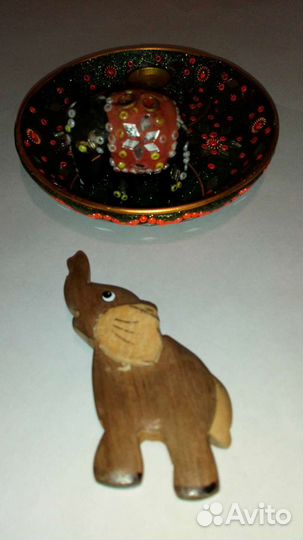 Деревянная игрушка,магнит,слоник
