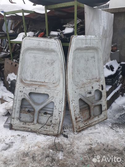 Двери задние распашные Газель Соболь