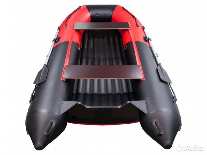 Лодка пвх Нднд Gladiator E380S красно черный