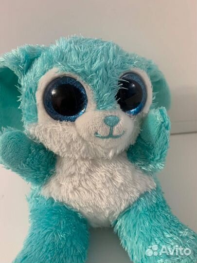 Плюшевый Мягкий Зайка Заяц Глазастик