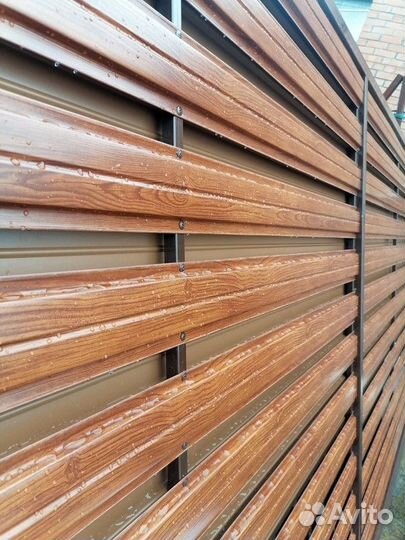 Забор жалюзи