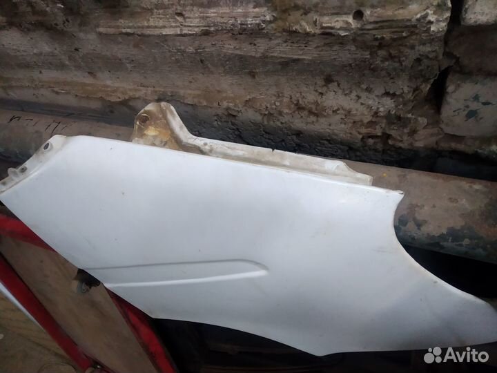 Крыло переднее газель пластик