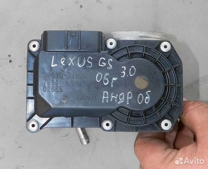Заслонка дроссельная Lexus GS 3.0 2006