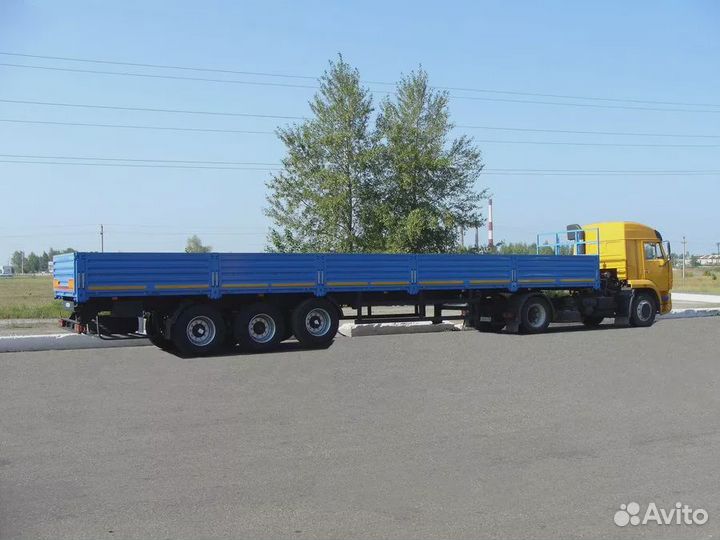 Полуприцеп бортовой Нефаз 93341-07, 2023