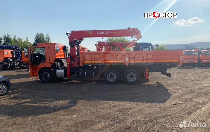 КамАЗ 65115 с КМУ, 2023