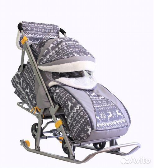 Коляска санки