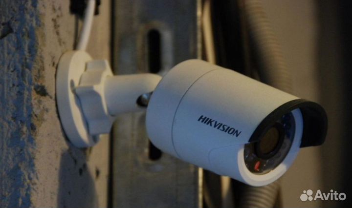 Видеонаблюдение с установкой