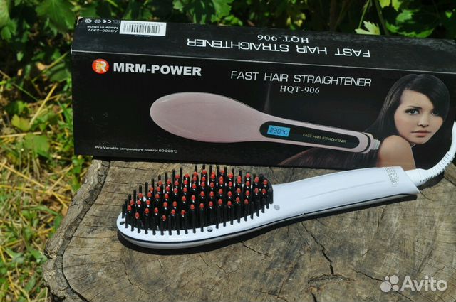 Расческа для выпрямления волос. Подарок жене