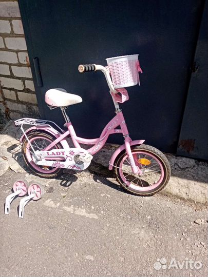 Велосипед детский для девочки Состояние нового