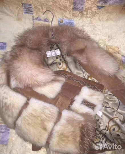 Полушубок шубка куртка женская