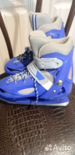 Коньки детские раздвижные 20-22