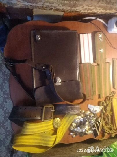 Ремень офицерский и другое