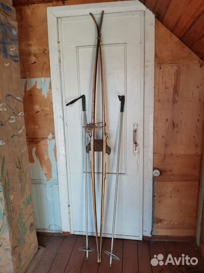 Лыжи СССР раритет Рига 190 см