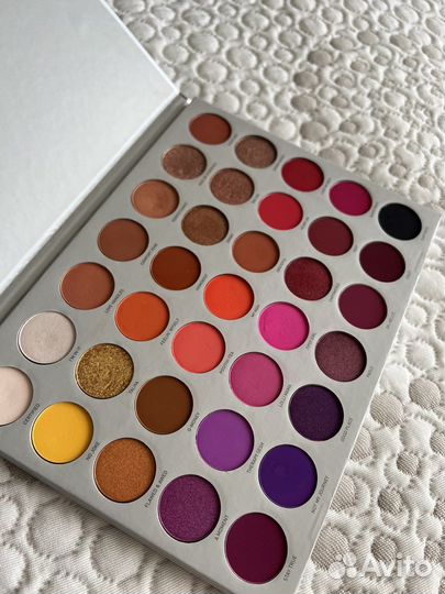 Палетка теней morphe jaclyn hill volume ll