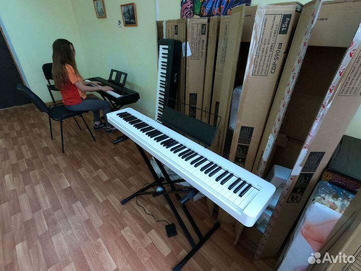 Электронное пианино Casio белое аренда/продажа