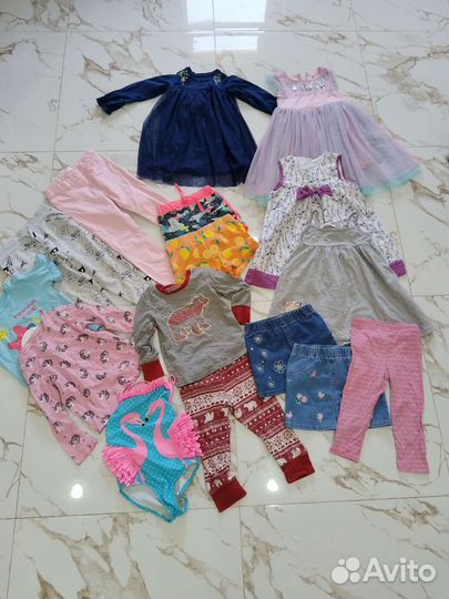 Вещи пакетом для девочки