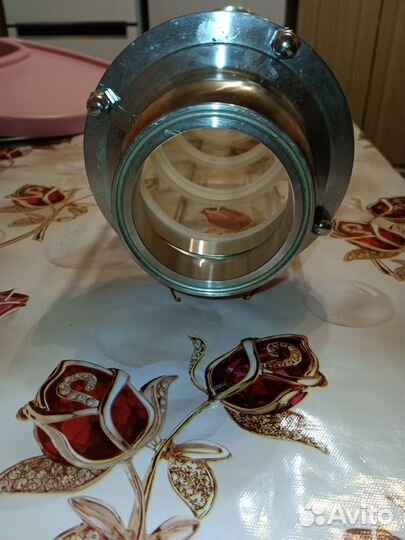 Колпачковая стеклянная царга