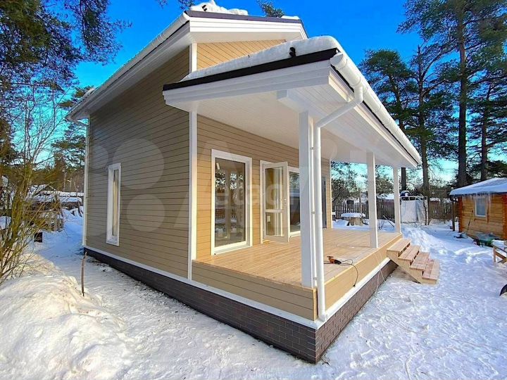 Дом 63 м² на участке 10 сот.