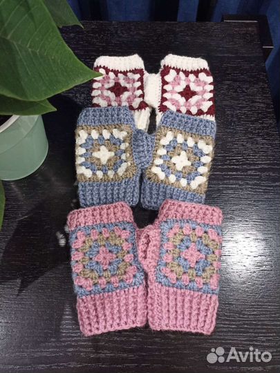 Митенки, перчатки, варежки