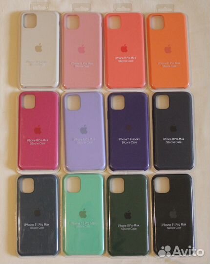 Новые чехлы Silicone case на iPhone 11 / pro/max