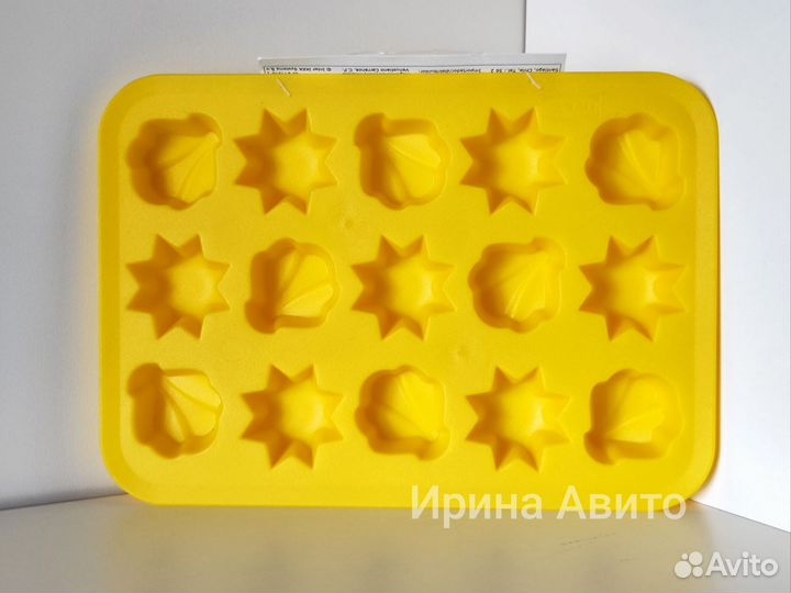 Форма для льда IKEA звезды ракушки