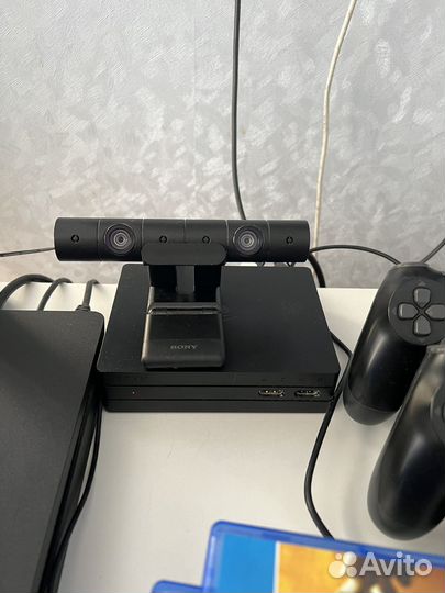 Игровая приставка sony playstation 4 slim + VR
