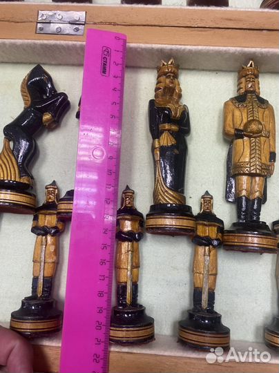 Шахматы СССР 1960х г Ручная работа Целые Идеал