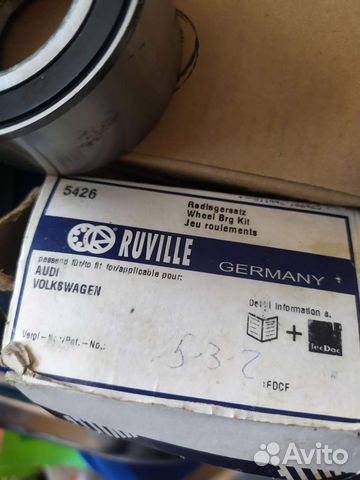 Подшипник ступичный Ауди фольц