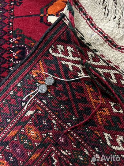 Ковер шерстяной текинский новый