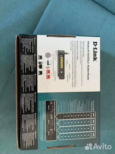 Роутер-модем D-link DSL-2640U