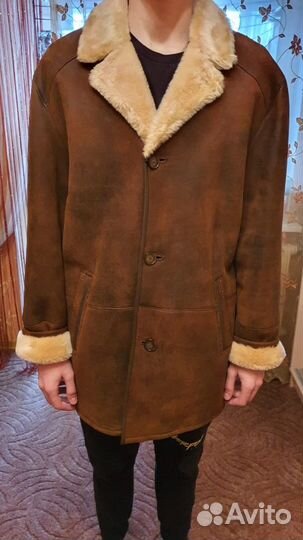 Дублёнка муж.Италия,новая