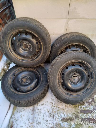 Колеса на renault logan r15 зимние