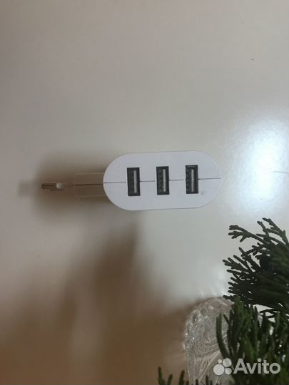Зарядка IKEA на 3 usb входа- б/у