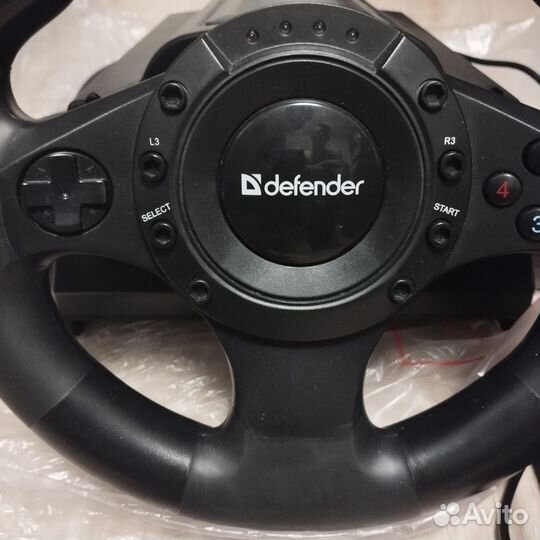 Игровой руль defender forsage drift gt