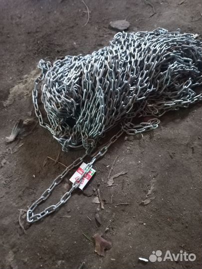 Цепь металлическая стальная