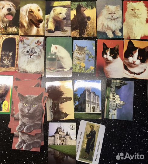 Календарики СССР