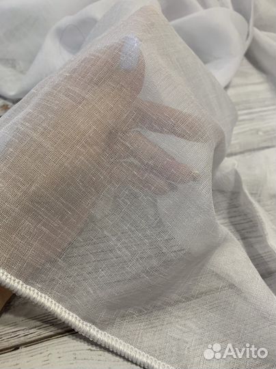 Тюль под лён