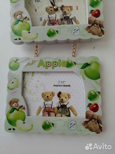 Детские часы и фото рамки