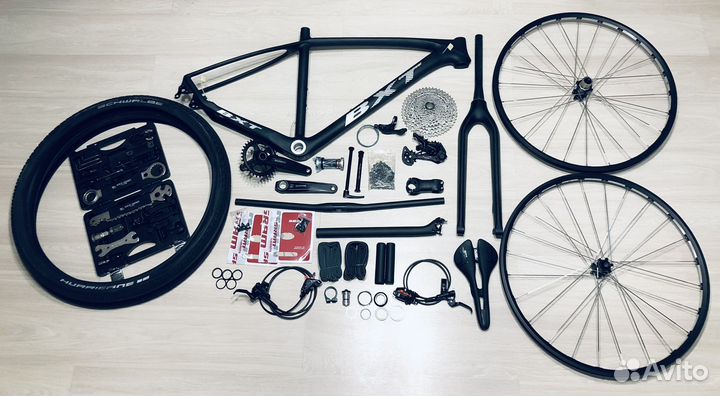 Сборка карбонового велосипеда под заказ