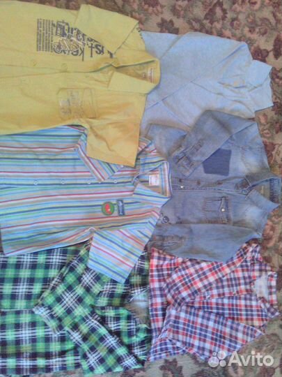 Рубашки пакетом для мальчика