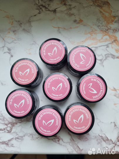 Гели для маникюра, платиновые