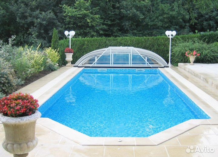 Купол для бассейна